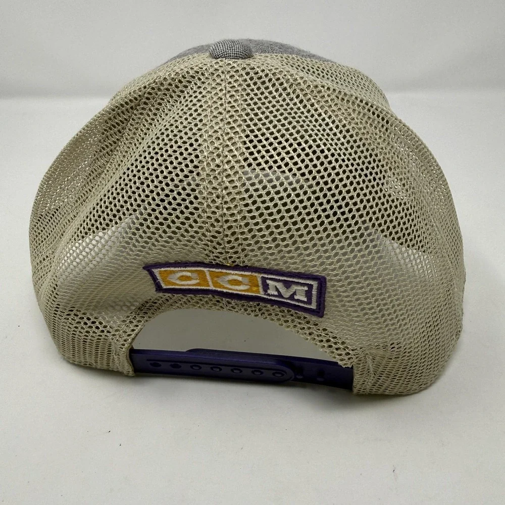 Vintage Los Angeles Kings Hat Cap Snapback CCM NHL Hockey Purple